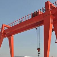 武漢起重機(jī)-單雙梁門(mén)式起重機(jī)制作安裝